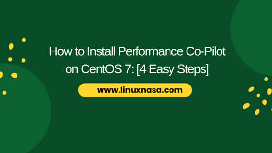 How to Install Performance Co-Pilot on CentOS 7: [4 Easy Steps]