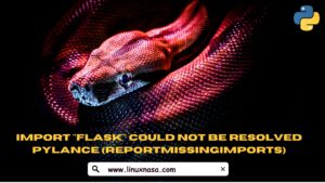 Import "flask" could not be resolved Pylance (reportMissingImports)
