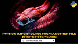 Python Import Class From Another File [Step by Step guide]
