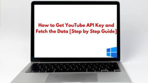 How to Get YouTube API Key and Fetch the Data [Step by Step Guide]