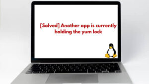 [Solved] Another app is currently holding the yum lock; waiting for it to exit